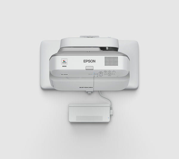 Epson EB-695Wi Ultrakort projektor med kort projiceringsafstand 3500 ANSI lumens 3LCD WXGA (1280x800) Hvid, Grå