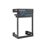 StarTech.com RK15WALLO stativ 15U Vægmonteret stativ Sort