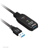 CLUB3D CAC-1404 USB-kabel USB 3.2 Gen 1 (3.1 Gen 1) 5 m USB A 5 Gbit/sek. Sort