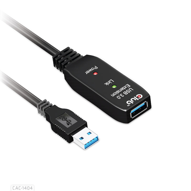 CLUB3D CAC-1404 USB-kabel USB 3.2 Gen 1 (3.1 Gen 1) 5 m USB A 5 Gbit/sek. Sort
