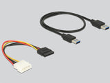 DeLOCK 41423 interface-kort/adapter Intern PCI, SATA, USB 3.2 Gen 1 (3.1 Gen 1)