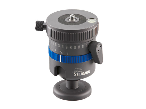 Novoflex CB3 II stativhoved Sort, Blå Metal 1/4, 3/8" Kugle (form)