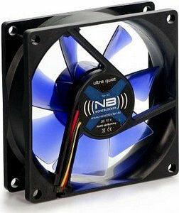 Noiseblocker BlackSilentFan XE1 Computerkabinet Ventilator 9,2 cm Sort