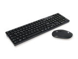 Conceptronic ORAZIO01DE tastatur Mus inkluderet Hjem RF trådløst QWERTZ Tysk Sort