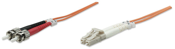 Intellinet 2m LC/ST, 50/125um InfiniBand og fiberoptisk kabel Orange