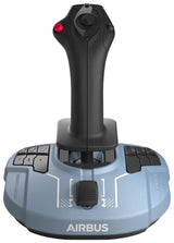 Thrustmaster TCA Sidestick Airbus edition Sort, Blå USB Flightstick Analog/digital PC