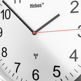 Mebus 19411 Væg- og bordur Mekanisk ur Rund Hvid