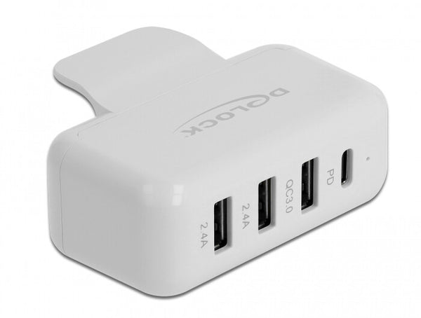 DeLOCK 64079 interface hub USB 3.2 Gen 1 (3.1 Gen 1) Type-C Hvid