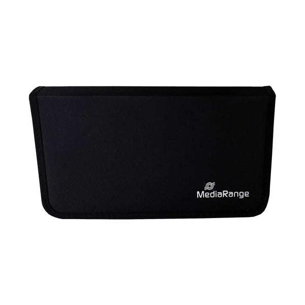 MediaRange BOX51 optisk disk etui Tegnebogsetui 48 diske Sort