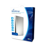 MediaRange USB 3.0 HDD 1TB ekstern harddisk 5400 rpm 2.5" 3.2 Gen 1 (3.1 Gen 1) Sølv