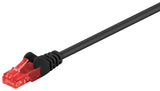 Goobay 68677 netværkskabel Sort 1 m Cat6 U/UTP (UTP)