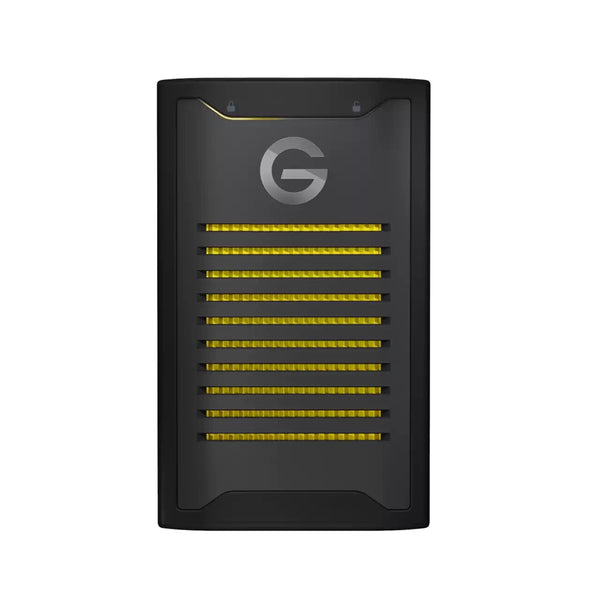 SanDisk G-DRIVE ArmorLock 1 TB USB Type-C 3.2 Gen 2 (3.1 Gen 2) Sort