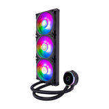 Cooler Master MasterLiquid PL360 Flux Processor Væskekølingssæt 12 cm Sort