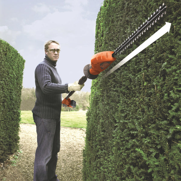 Black & Decker GTC1843L20-QW elektrisk hækkeklipper Dobbeltklinge 3,2 kg