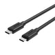 UNITEK Y-C477BK USB-kabel USB 3.2 Gen 1 (3.1 Gen 1) 1 m USB C Sort