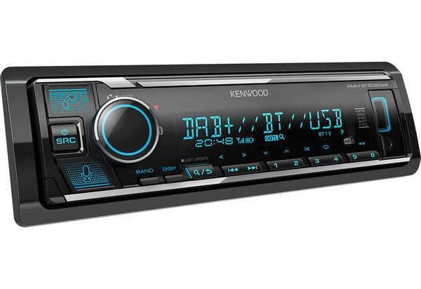 Kenwood Electronics KMM-BT508DAB bil media receiver Sort 200 W Bluetooth