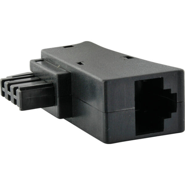 Schwaiger TST4215533 kabel kønsskifter TAE-F RJ-45 Sort