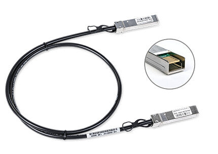 LANCOM SFP-DD-DAC50-2.5m InfiniBand og fiberoptisk kabel 2,5 m Sort, Stål