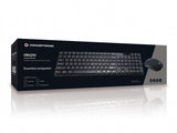 Conceptronic Orazio tastatur Mus inkluderet Hjem RF trådløst QWERTY Spansk Sort