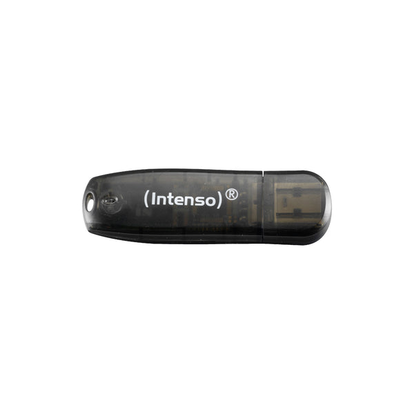 Intenso Rainbow 3x32GB Yellow/Red/Black USB-nøgle USB Type-A 2.0 Transparent