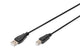 Digitus DB-300102-018-S USB-kabel USB 2.0 1,8 m USB A USB B 0,48 Gbit/sek. Sort