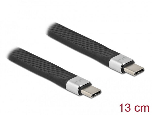 DeLOCK 86940 USB-kabel USB 2.0 0,13 m USB C 0,48 Gbit/sek. Sort