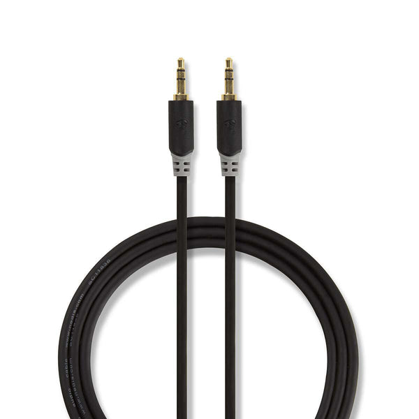 Nedis CABW22000AT10 lydkabel 1 m 3.5mm Anthracit