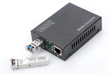 Digitus DN-82130 netværksomformer til medie 1000 Mbit/s Sort