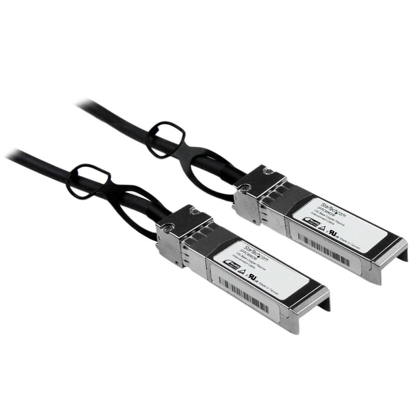 StarTech.com SFPCMM2M InfiniBand og fiberoptisk kabel 2 m SFP+ Sort