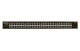 NETGEAR GS348 Ikke administreret Gigabit Ethernet (10/100/1000) 1U Sort