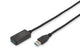 Digitus DA-73104 USB-kabel USB 3.2 Gen 1 (3.1 Gen 1) 5 m USB A 5 Gbit/sek. Sort