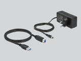 DeLOCK 63263 interface hub USB 3.2 Gen 1 (3.1 Gen 1) Type-B 5000 Mbit/s Grå