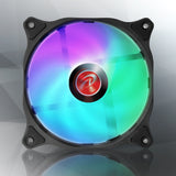 RAIJINTEK EOS 12 RBW ADD Bundkort, Processor Ventilator 12 cm Sort, Hvid 2 stk