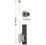 DeLOCK 12504 antenne Omniretningsbestemt antenne N-type 8 dBi