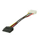 Goobay CAK SATA 4P/S-ATA power adapter 0,13 m