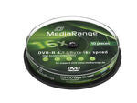 MediaRange MR452 tom DVD 4,7 GB DVD-R 10 stk