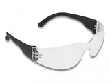 DeLOCK 90559 sikkerhedsbrille & brille Beskyttelsesbriller Plast Sort, Transparent
