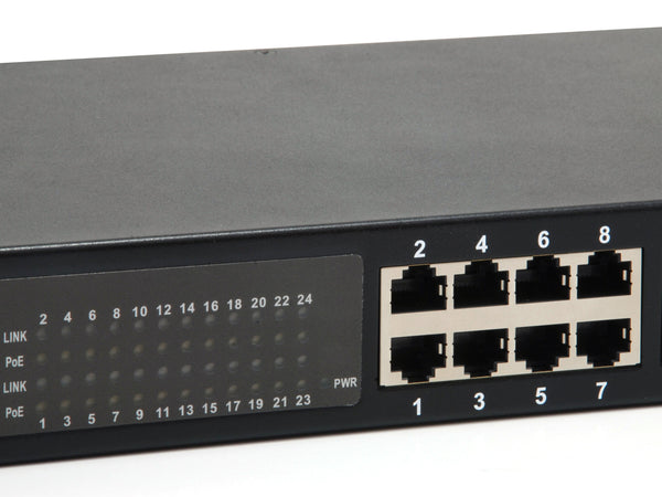 LevelOne GEP-2421W500 netværksswitch Ikke administreret Gigabit Ethernet (10/100/1000) Strøm over Ethernet (PoE) Sort