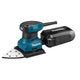 Makita BO4565K transportabel slibemaskine Rystepudser 14000 OPM Sort, Turkis 200 W
