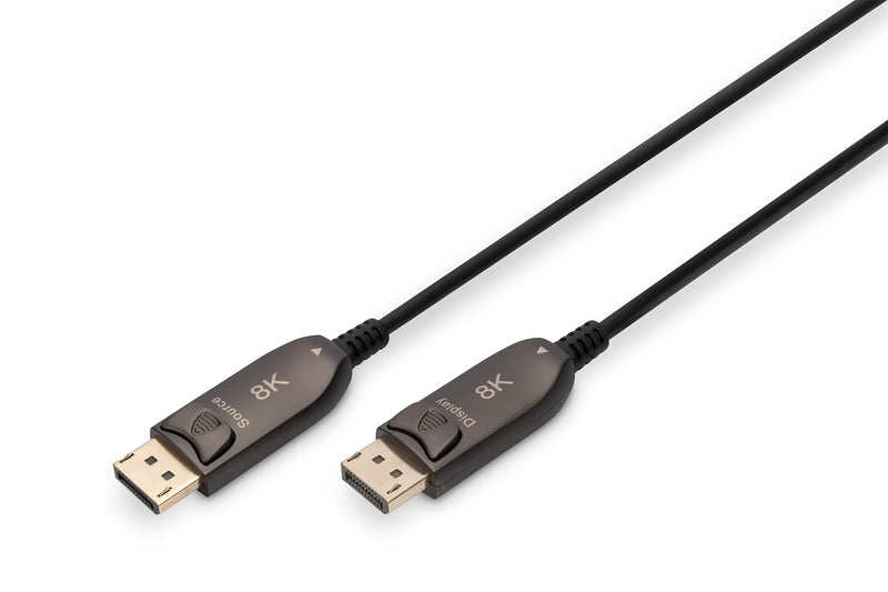 Digitus AK-340107-150-S DisplayPort kabel 15 m Sort