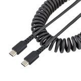 StarTech.com R2CCC-50C-USB-CABLE USB-kabel USB 2.0 0,5 m USB C 0,48 Gbit/sek. Sort