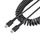 StarTech.com R2CCC-50C-USB-CABLE USB-kabel USB 2.0 0,5 m USB C 0,48 Gbit/sek. Sort