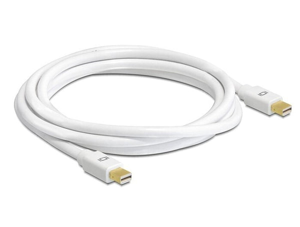 DeLOCK 1.5m Displayport mini M/M 1,5 m mini DisplayPort Hvid