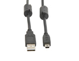Prokord USB-0039 USB-kabel USB 2.0 2 m USB A Mini-USB B Sort