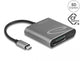 DeLOCK 91000 kortlæser USB 3.2 Gen 2 (3.1 Gen 2) Type-C Grå