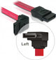 DeLOCK SATA Cable - 0.3m SATA-kabel 0,3 m Rød