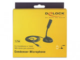 DeLOCK 65872 mikrofon Sort Mobiltelefon/smartphone-mikrofon