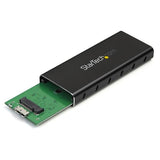 StarTech.com SM21BMU31C3 drevkabinet SSD kabinet Sort, Sølv M.2