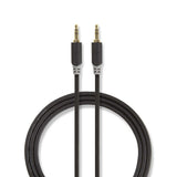 Nedis CABW22000AT20 lydkabel 2 m 3.5mm Anthracit