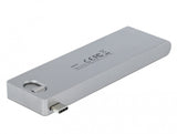 DeLOCK 64078 dockingstation USB 3.2 Gen 1 (3.1 Gen 1) Type-C Grå